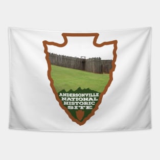 Andersonville National Historic Site photo arrowhead Tapestry