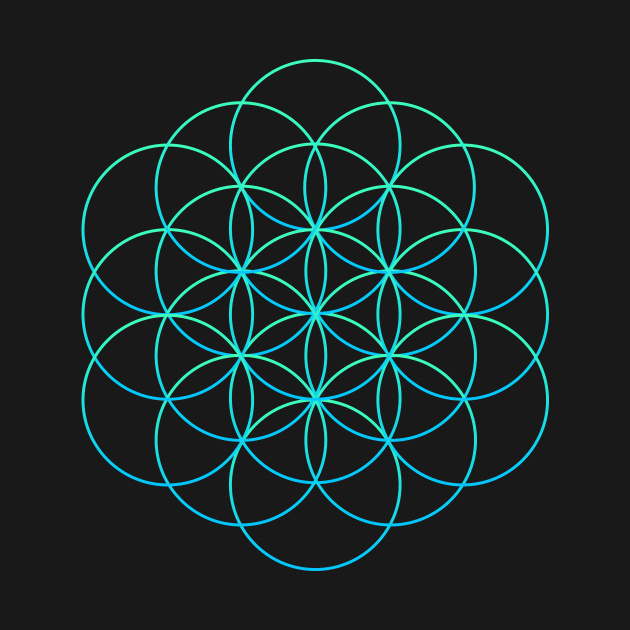 Psychedelic Sacred Geometry by MeatMan