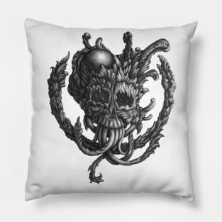 skull, art Pillow