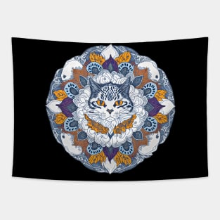 Rug pattern - Persian Antique Floral cat style Tapestry