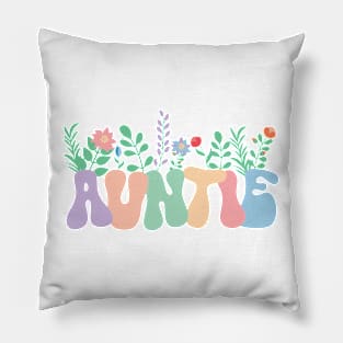 Floral Auntie Pillow