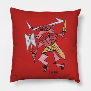 Zoady Ack! by Pollux: Taurus Pillow