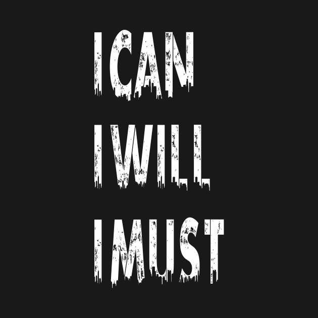 ican iwill imust by Hafka_store