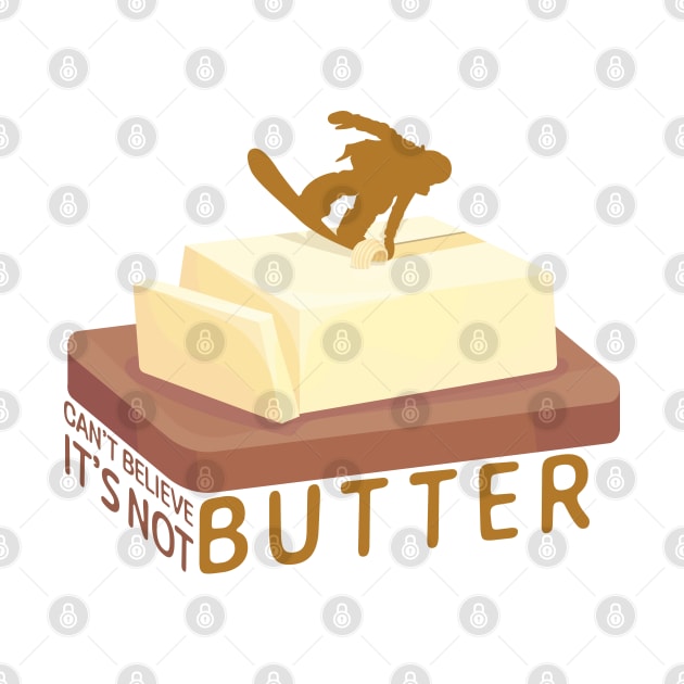 Snowboard Butter Carving | I Can't Believe It's Not Butter by KlehmInTime