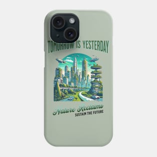 Future Sustainable City Design Phone Case