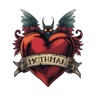 Mothman Tattoo T-Shirt