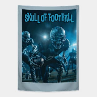 Skull of Football Tapestry