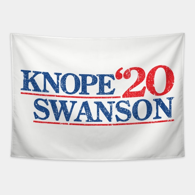 Knope Swanson 2020 Tapestry by huckblade
