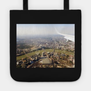 Aerial View of London and the River Thames Tote