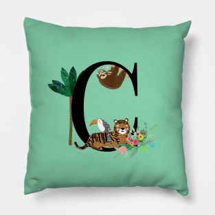 Monogram C Pillow