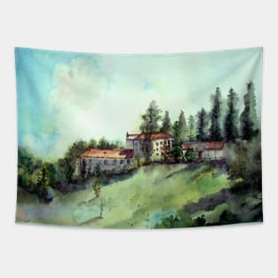 green village Tapestry