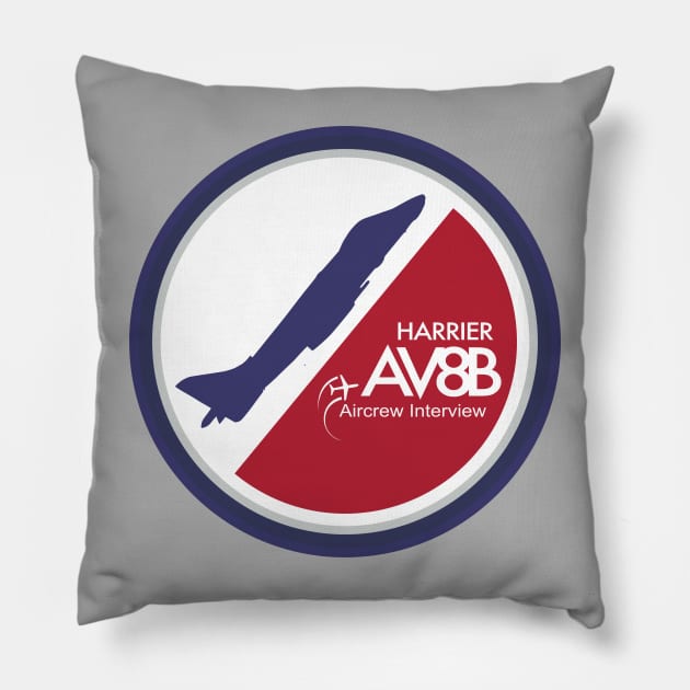 AV-8B Harrier 2 Pillow by Aircrew Interview