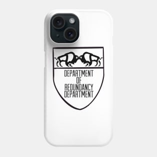 Redundancy Department Graphic Logo (Black) Phone Case