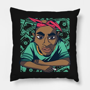 Bandana Gansgter Gift Idea Pillow