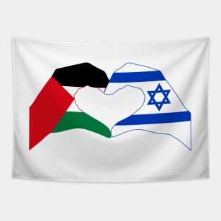 We Heart Palestine & Israel Patriot Series Tapestry