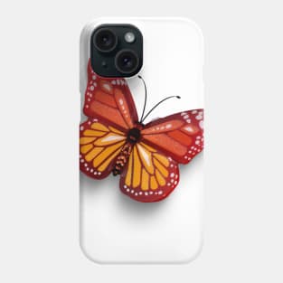 Digital Colourful Red Butterfly Phone Case