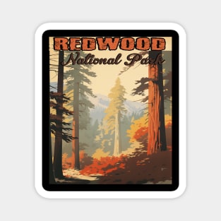 Redwood National Park Magnet