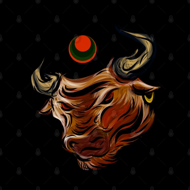 Bull by Galindo_Artworks