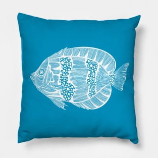 Finn, the exotic fish Pillow