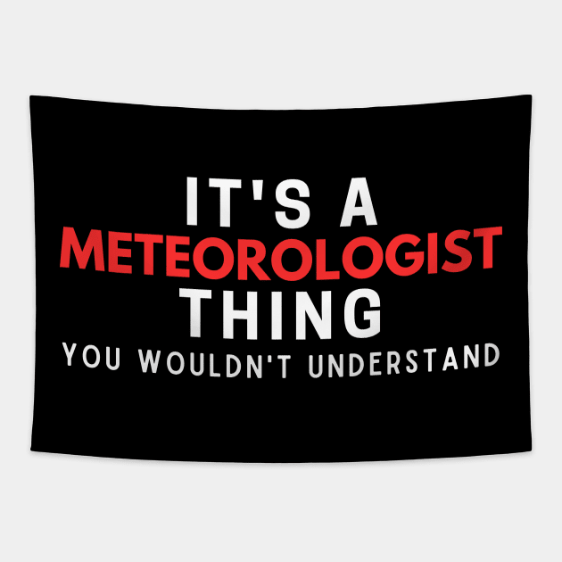 It's A Meteorologist You Wouldn't Understand Tapestry by HobbyAndArt