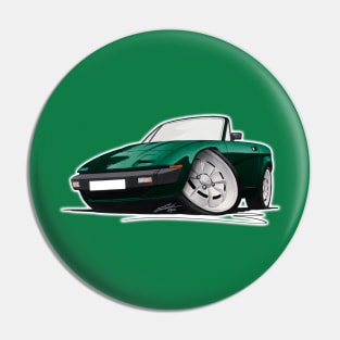 Triumph TR7 DHC Convertible Dark Green Pin