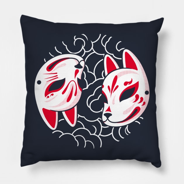 Kitsune Pillow by Eoli Studio