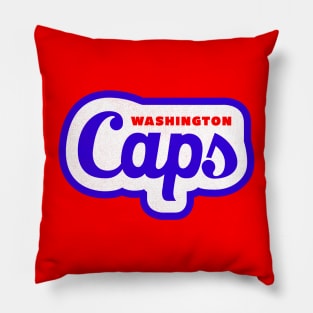 Defunct Washington Caps ABA Basketball 1970 Pillow