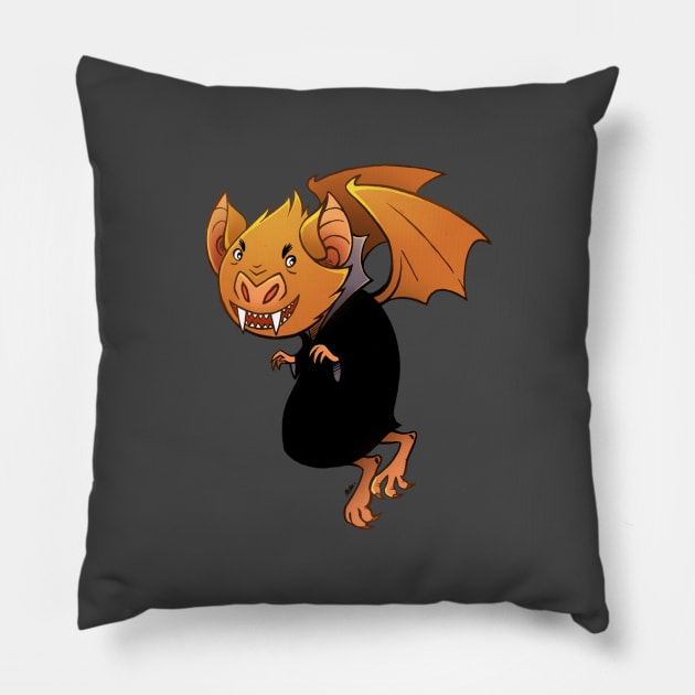 Vampire Bat Pillow by mariamar