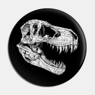T-Rex Skull Pin