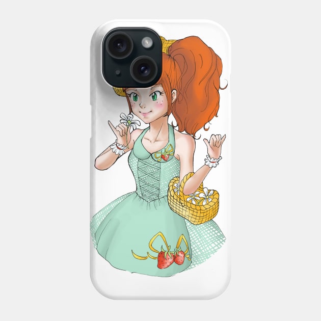 Country Lolita Phone Case by Kittykaya