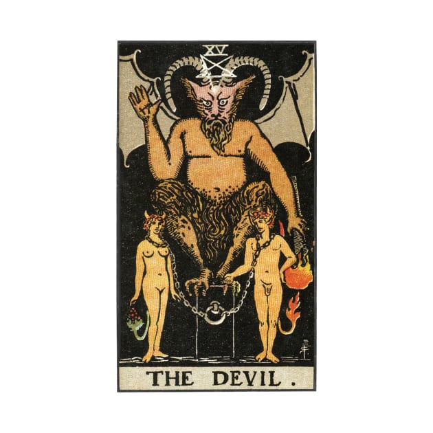 THE DEVIL by WAITE-SMITH VINTAGE ART