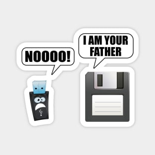 Floppy disk i am your father usb Magnet