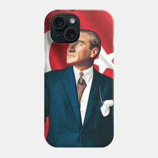 Atatürk and Flag Phone Case