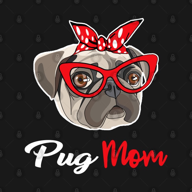 Pug Mom,Pug dog,Pug dog breed,Pug dog costumes by ZACSHOPP