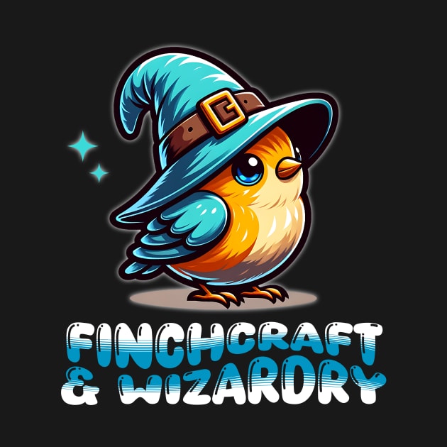 Finchcraft & Wizardry - Cute Bird Wizard by Critter Chaos