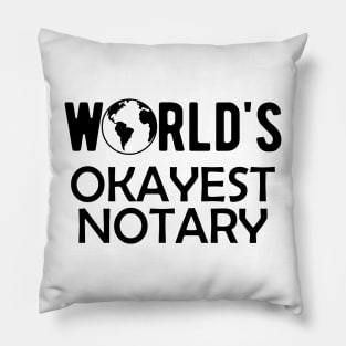 Notary - World's Okayest Notary Pillow