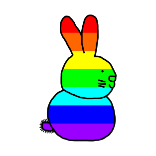 Rainbow Rabbit T-Shirt