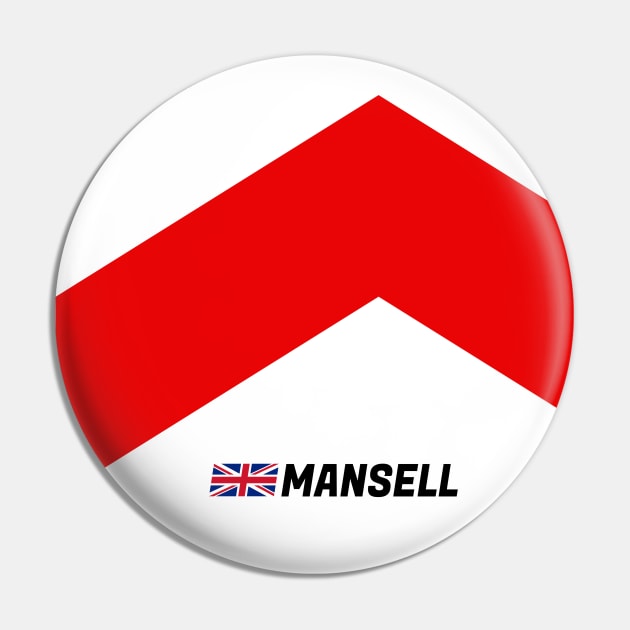 F1 Legends - Nigel Mansell Pin by sednoid