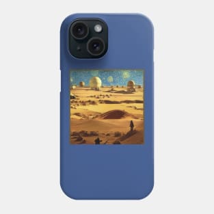 Starry Night in Mos Eisley Tatooine Phone Case