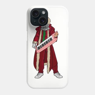 Rad Santa with Keytar Phone Case