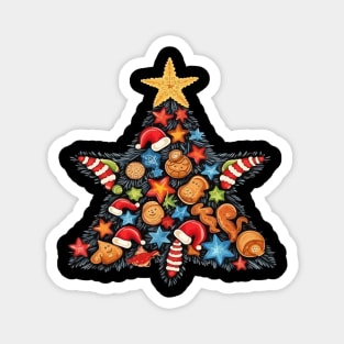 Starfish Christmas Magnet