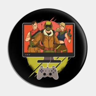 Gaming Characters Pin