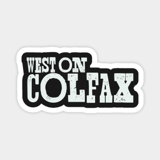 West on Colfax logo Magnet