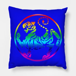 Shotokan Tiger - Rainbow Pillow