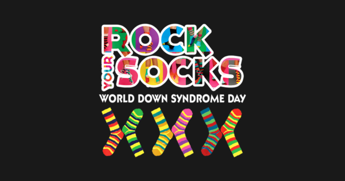 Rock Your Socks for World Down Syndrome Day Gift TShirt Down