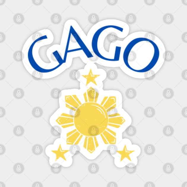 gago tagalog 3 stars and a sun Gago Tagalog TeePublic