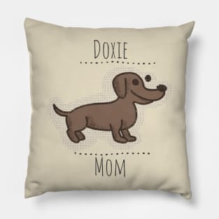 Doxie Mom Pillow