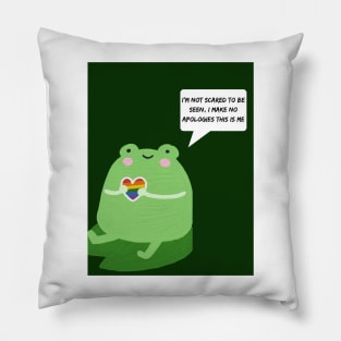 Pride Frog Pillow