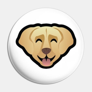 Golden Lab Pin