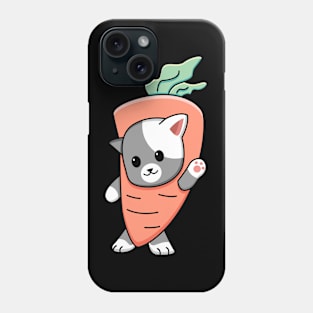 carrot cat Phone Case